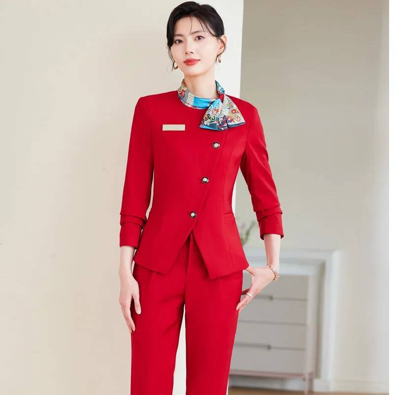 Women Formal Wear Interview - حجم كبير أنماط رسمية أنيقة السراويل