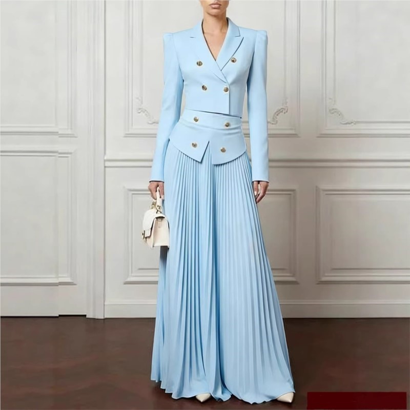 Women'S Formal Wear Suit - طقم أنيق من قطعتين: سترة بليزر