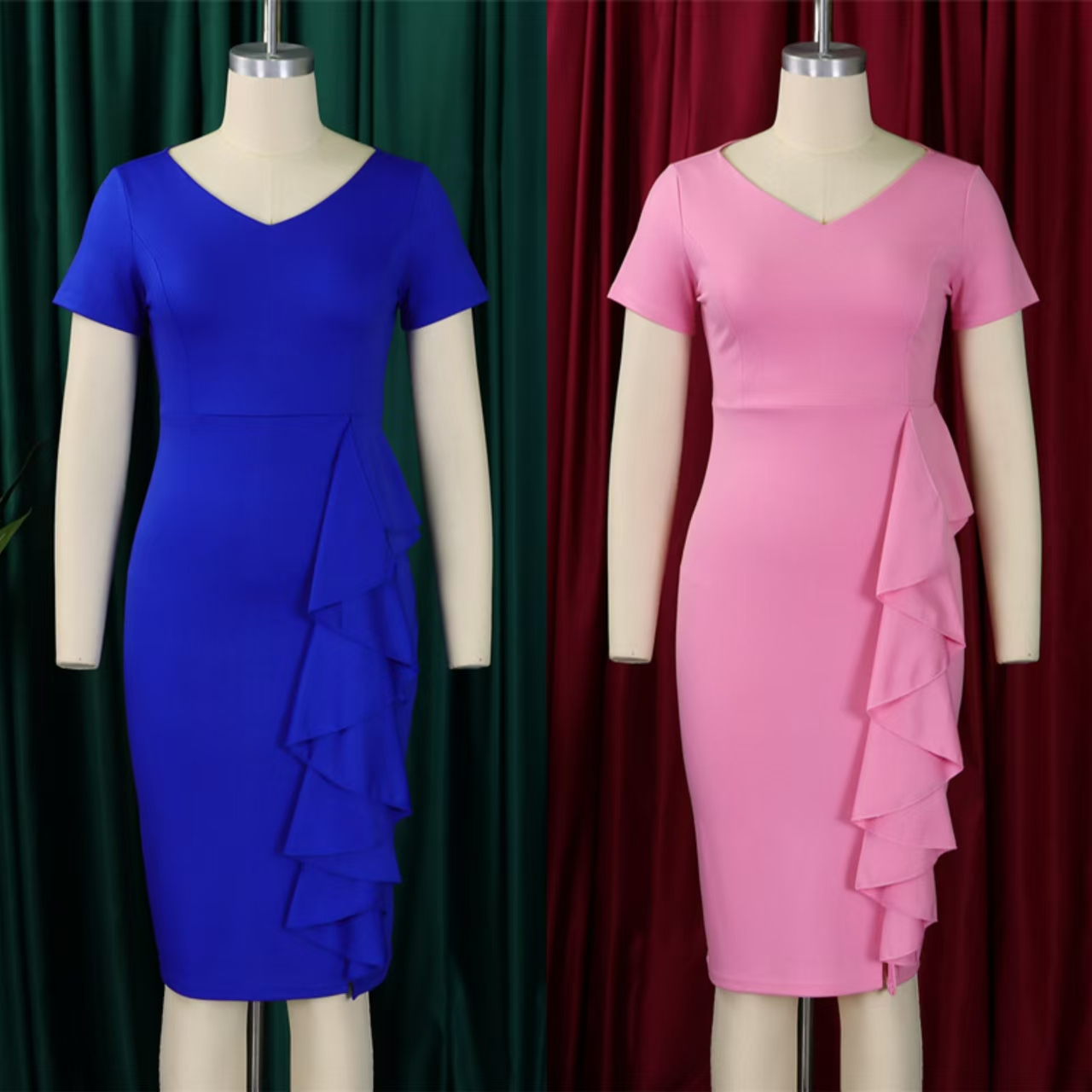 Large Women'S Formal Wear - فساتين أفريقية صيفية كبيرة الحجم للنساء