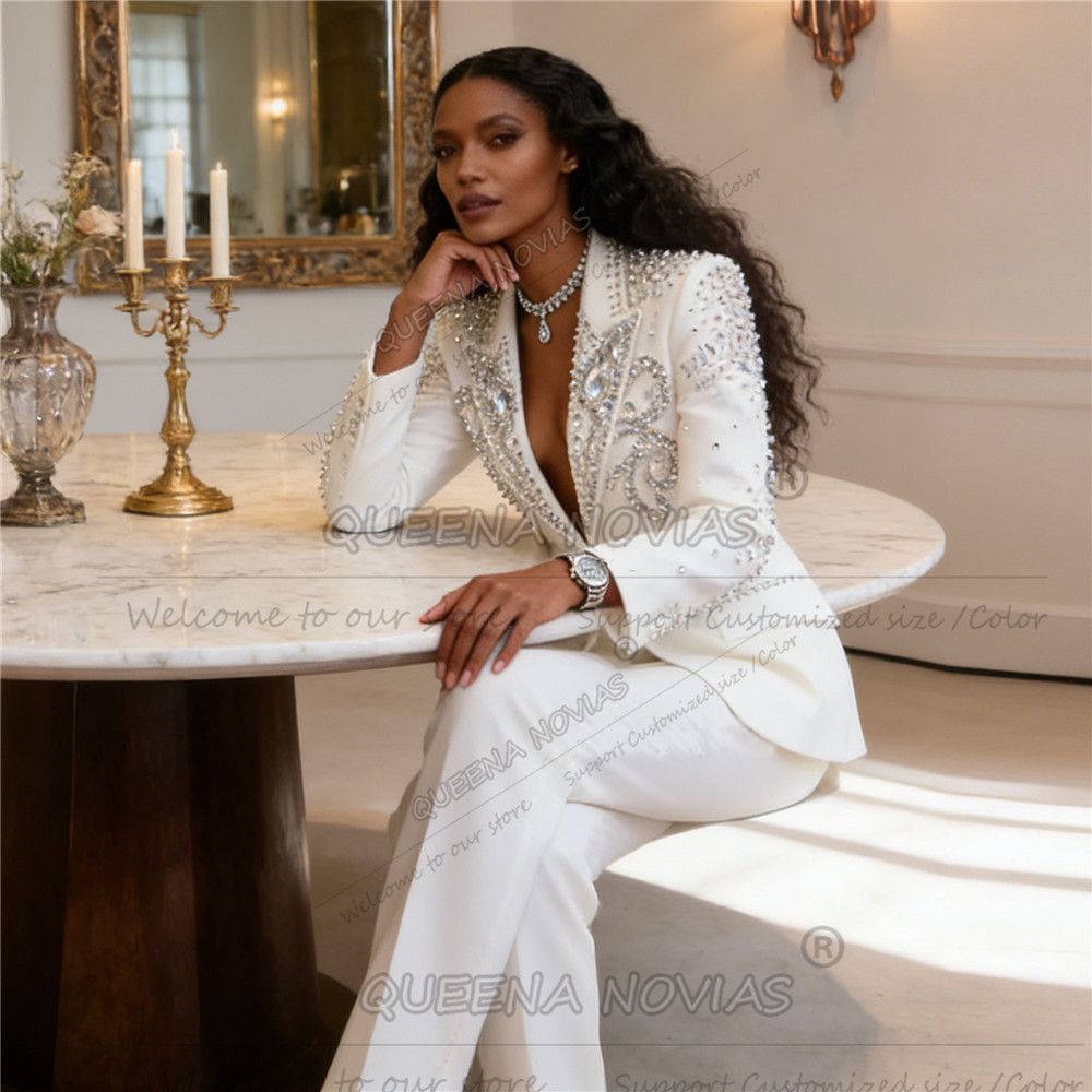 بدلة نسائية مرصعة بالأحجار الك - مراجعة Formal Attire Woman وسعره