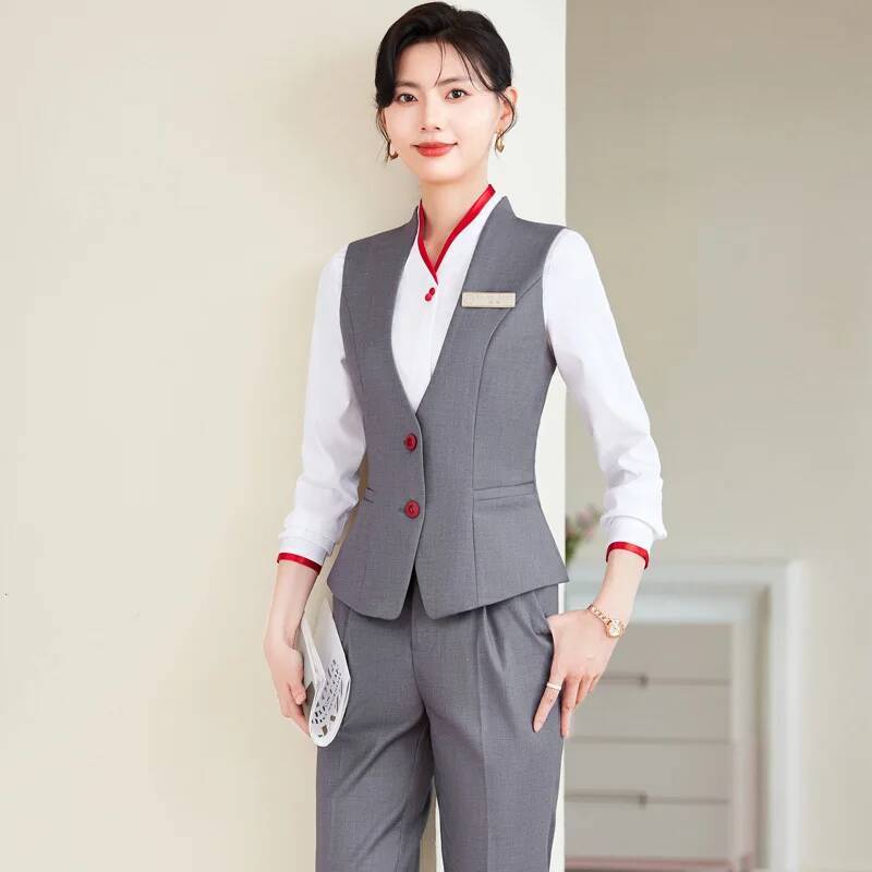 حجم كبير 5XL السراويل الرسمية  - مراجعة Women Formal Wear Pants وسعره