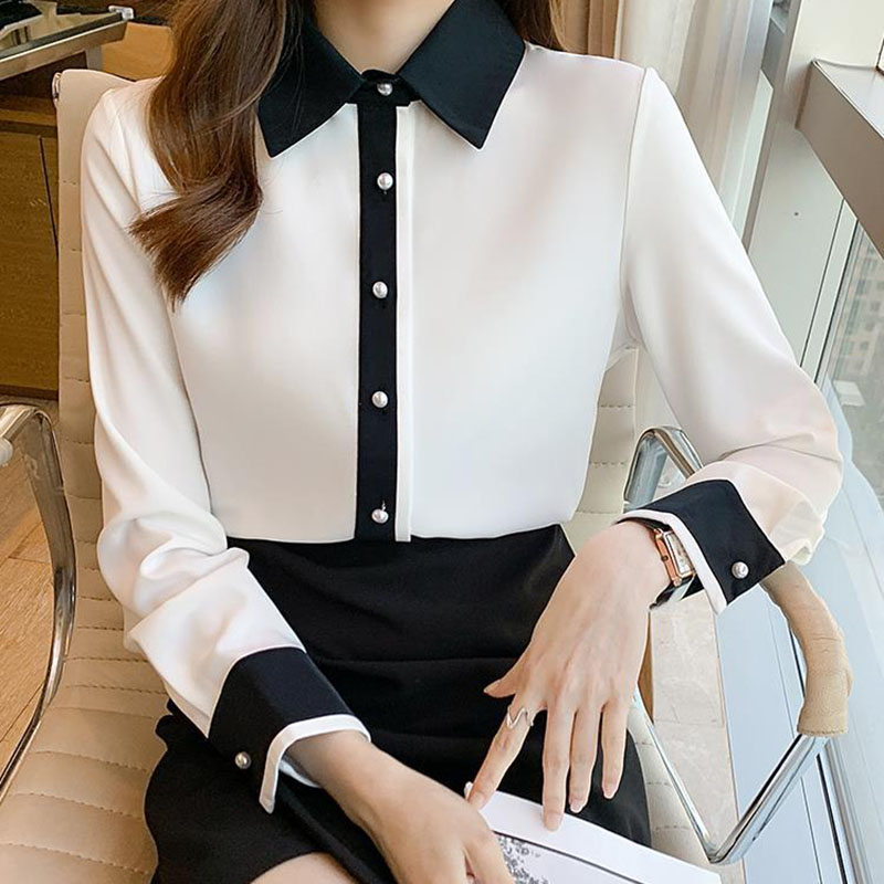 قميص شيفون أبيض للنساء كوري أن - مراجعة Women'S Formal Wear Suit وسعره