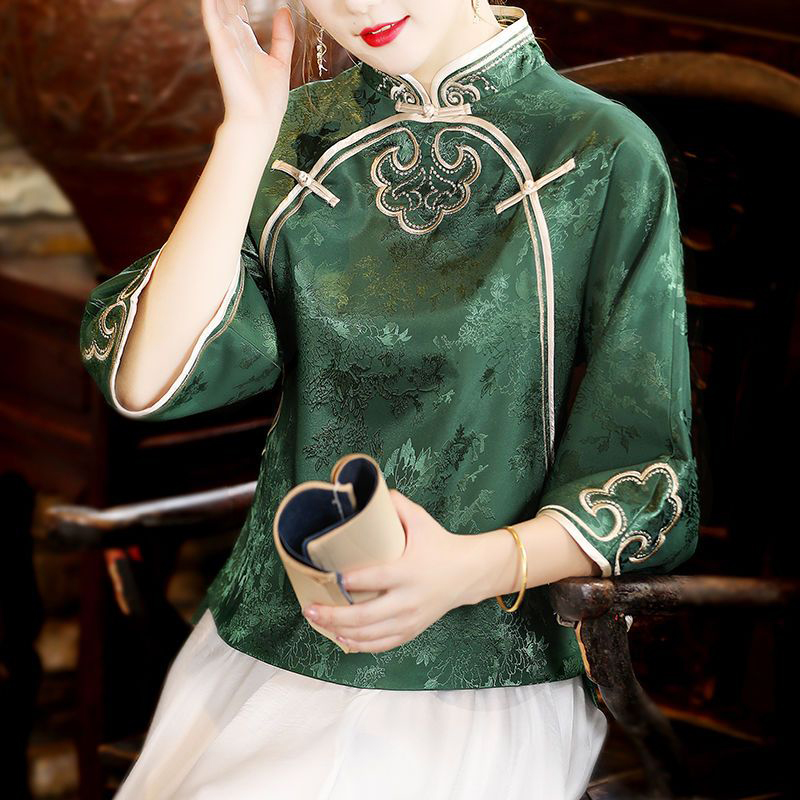 الصينية العرقية نمط التطريز ال - مراجعة Women'S Formal Wear Suit وسعره