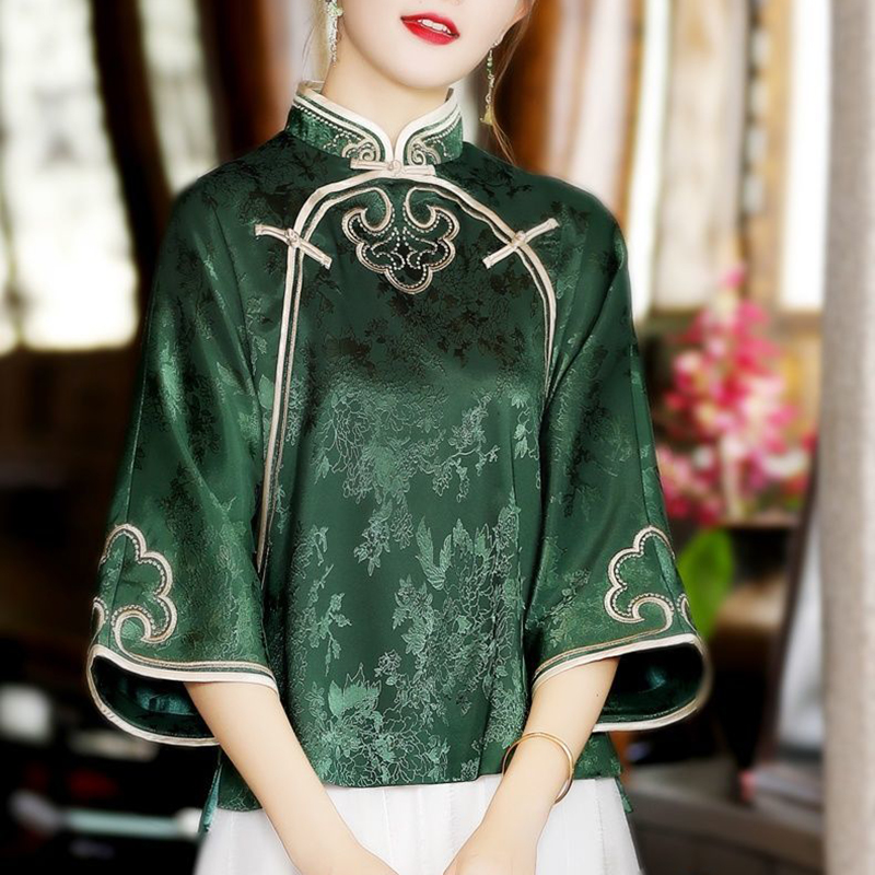 الصينية العرقية نمط التطريز ال - مراجعة Women'S Formal Wear Suit وسعره