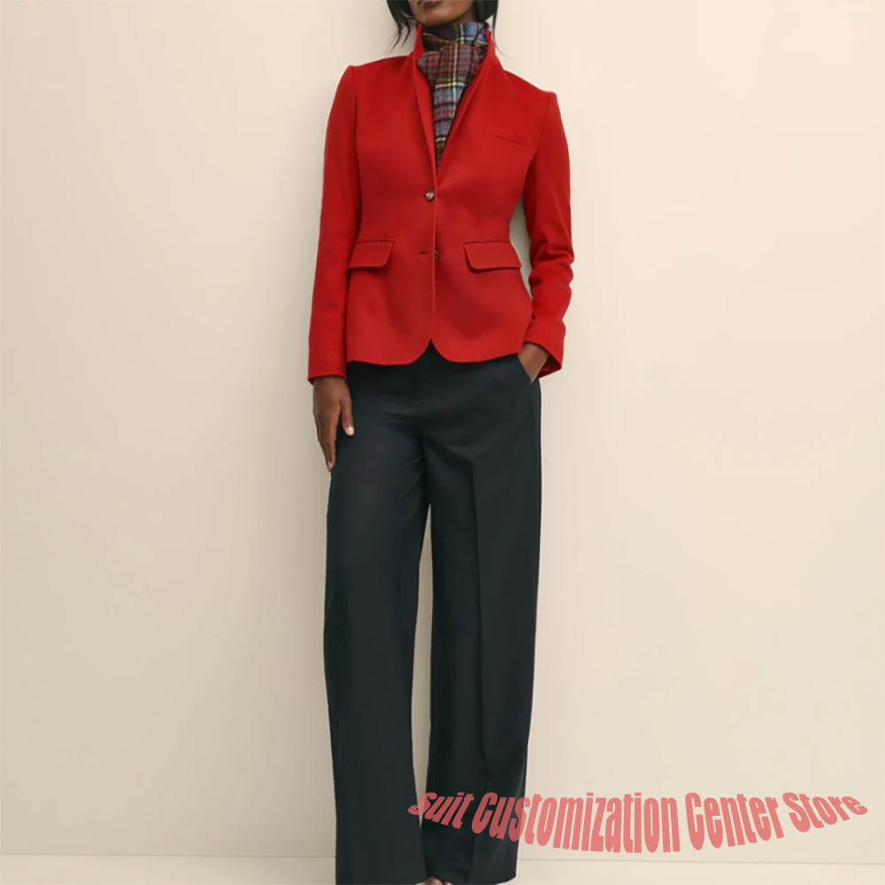 ملابس نسائية صوفية بحرية واحدة - مراجعة Women Formal Wear Pants وسعره