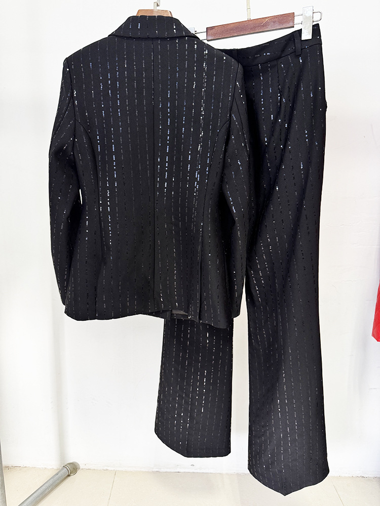 بدلة رسمية نسائية سوداء فاخرة  - مراجعة Women'S Formal Wear Suit وسعره