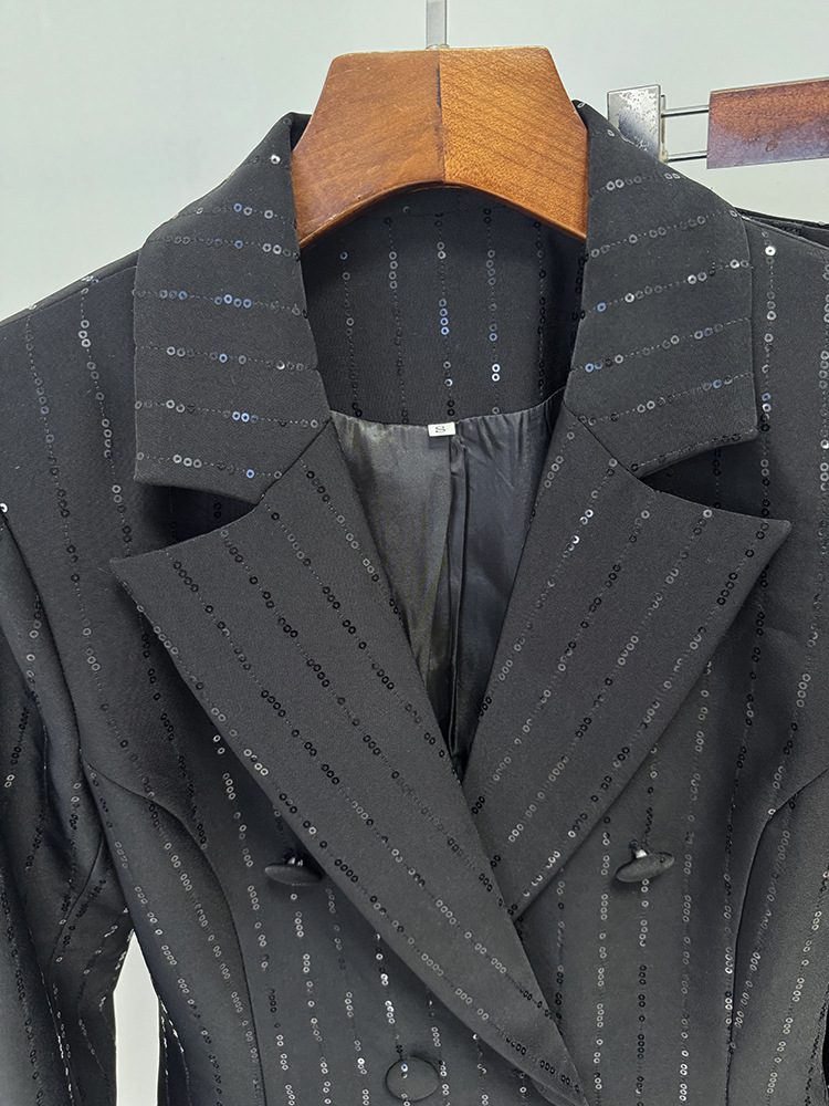 بدلة رسمية نسائية سوداء فاخرة  - مراجعة Women'S Formal Wear Suit وسعره
