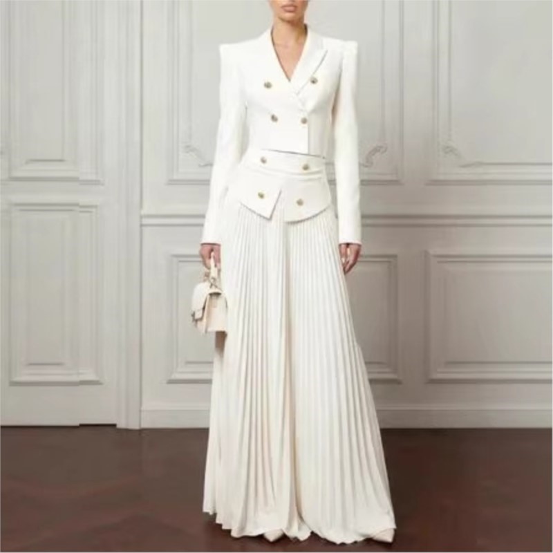 طقم أنيق من قطعتين: سترة بليزر - مراجعة Women'S Formal Wear Suit وسعره