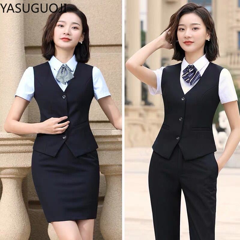 YASUGUOJI-سترة مكتب أنيقة للنس - مراجعة Women Formal Wear Interview وسعره