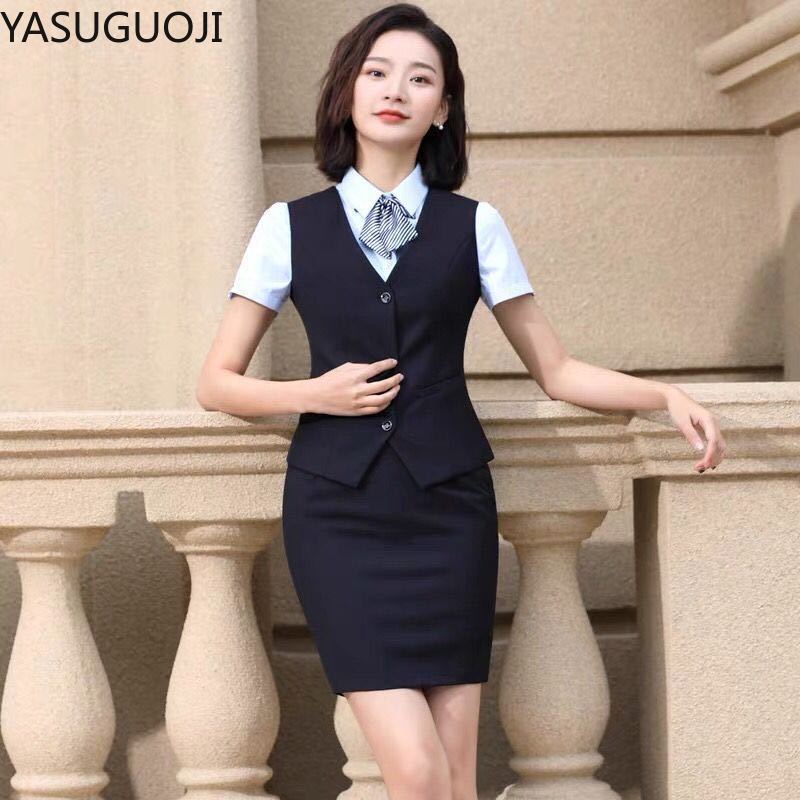 YASUGUOJI-سترة مكتب أنيقة للنس - مراجعة Women Formal Wear Interview وسعره