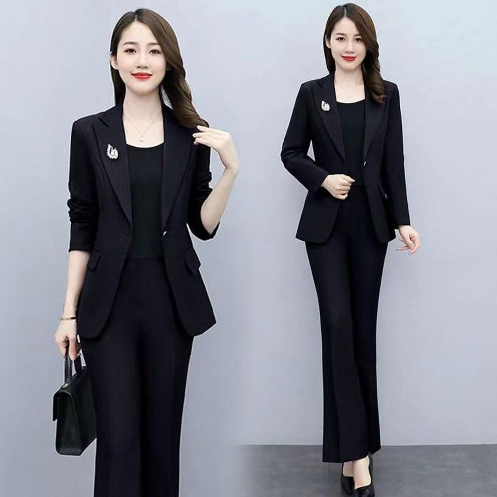 طقم نسائي رسمي من قطعتين: جاكي - مراجعة Women Formal Wear Pants وسعره